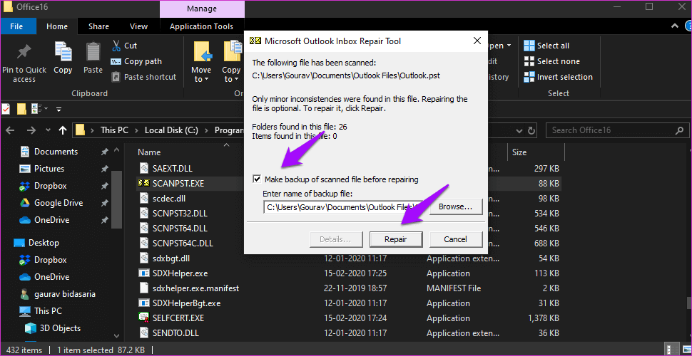 Fix-Cannot-Expand-Folder-Error-in-Outlook-19_4d470f76dc99e18ad75087b1b8410ea9 أفضل 6 طرق لإصلاح خطأ لا يمكن توسيع المجلد في Outlook