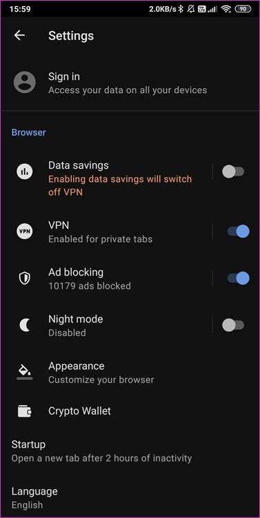 أفضل 10 طرق لإصلاح Opera VPN لا يعمل على Android - %categories