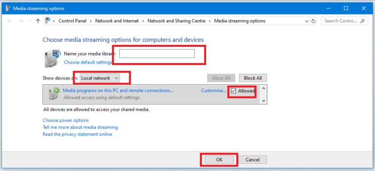 Make-sure-the-network-selected-is-correct-768x351-1 إصلاح Cast to Device لا يعمل في Windows 10