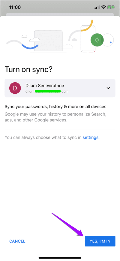 Switch-Google-Accounts-Chrome-8_40dd5eab97016030a3870d712fd9ef0f كيفية تبديل حسابات Google في Chrome لنظام iOS