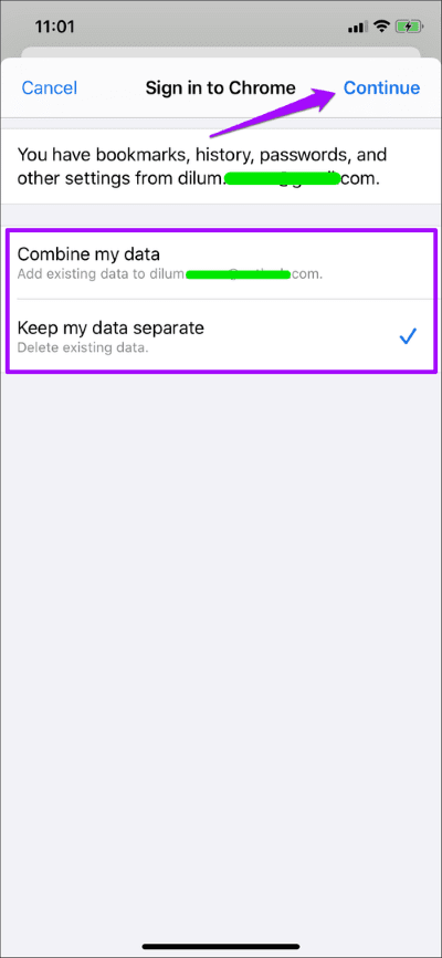 Switch-Google-Accounts-Chrome-9_40dd5eab97016030a3870d712fd9ef0f كيفية تبديل حسابات Google في Chrome لنظام iOS