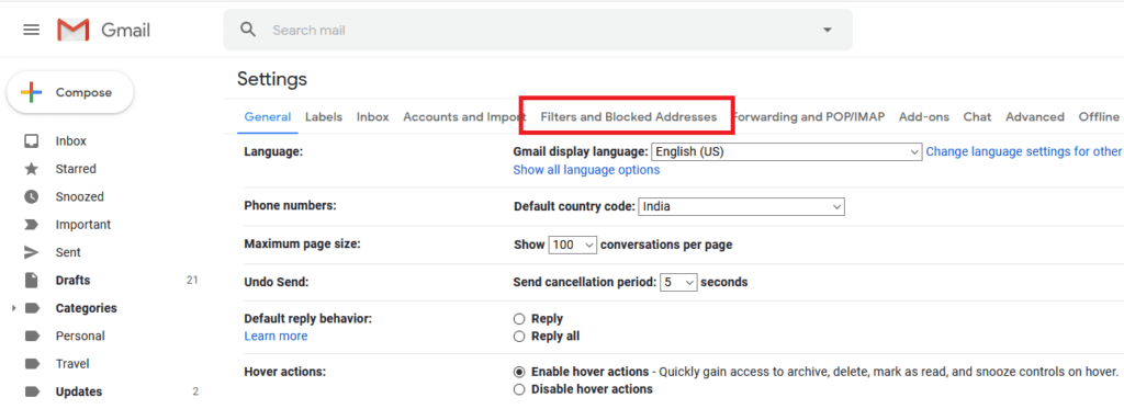 كيفية حذف رسائل البريد الإلكتروني العشوائي في بريد Gmail - %categories