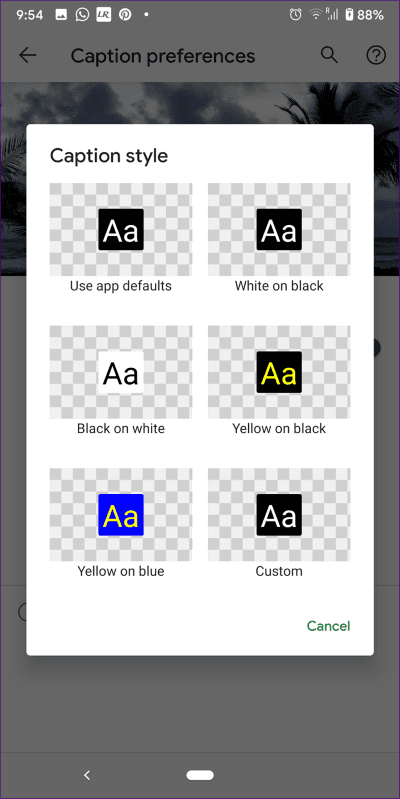 change-color-of-captions-youtube-8_4d470f76dc99e18ad75087b1b8410ea9 كيفية تغيير لون الترجمة على YouTube على الهاتف والكمبيوتر