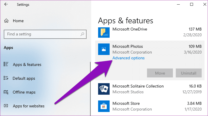fix-windows-10-photos-app-file-system-error-03_4d470f76dc99e18ad75087b1b8410ea9 كيفية إصلاح خطأ نظام ملف تطبيق الصور Windows 10
