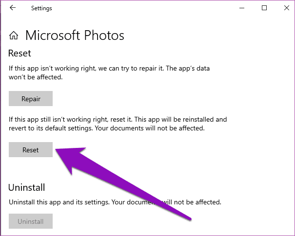 كيفية إصلاح خطأ نظام ملف تطبيق الصور Windows 10 - %categories