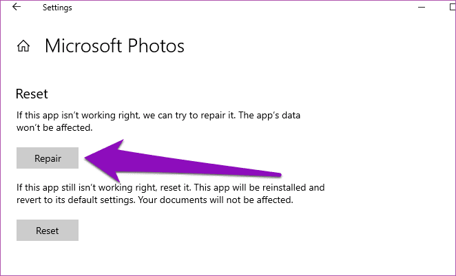 كيفية إصلاح خطأ نظام ملف تطبيق الصور Windows 10 - %categories