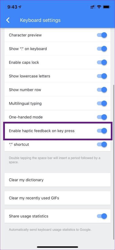 gboard-haptic_4d470f76dc99e18ad75087b1b8410ea9 أفضل 3 لوحات المفاتيح iOS مع ردود الفعل Haptic