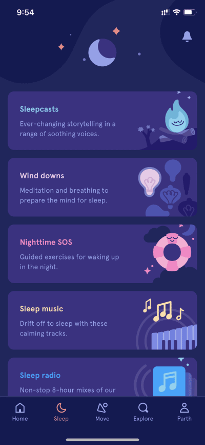 headspace-sleep_4d470f76dc99e18ad75087b1b8410ea9 أفضل 5 تطبيقات للتأمل لنظامي iOS و Android