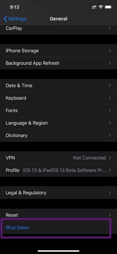 shut-down-iphone_4d470f76dc99e18ad75087b1b8410ea9 كيفية إصلاح ميزة Tap to Wake لا تعمل على أجهزة iPhone و OnePlus