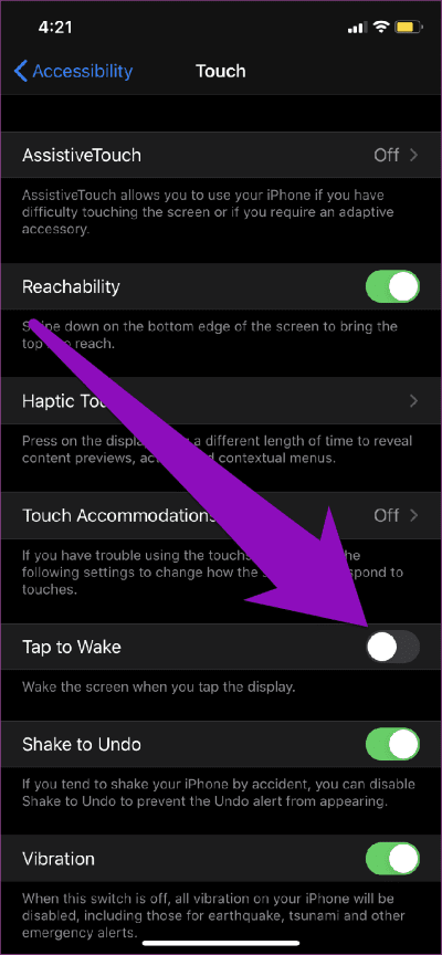 tap-to-wake-iphone-how-to-03_4d470f76dc99e18ad75087b1b8410ea9 ما هو Tap to Wake على iPhone وكيفية استخدامها