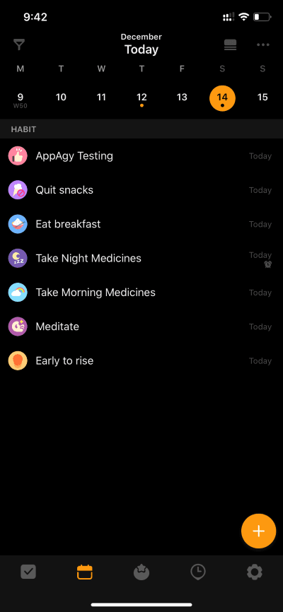 ticktick-habit_4d470f76dc99e18ad75087b1b8410ea9 أفضل 5 تطبيقات لإدارة المهام لنظامي التشغيل iOS و Mac