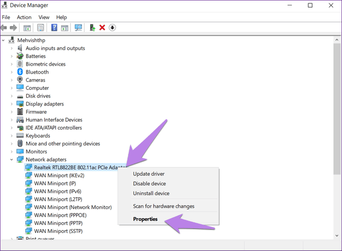 wifi-doesnt-connect-after-sleep-hibernate-windows-10-18_935adec67b324b146ff212ec4c69054f 8 طرق لإصلاح واي فاي لا يتصل بعد النوم في Windows 10