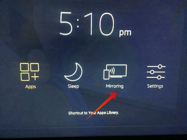 Amazon-Firestick-Mirror-Setting كيف عكس اجتماع  Zoom على شاشة تلفزيون كبيرة