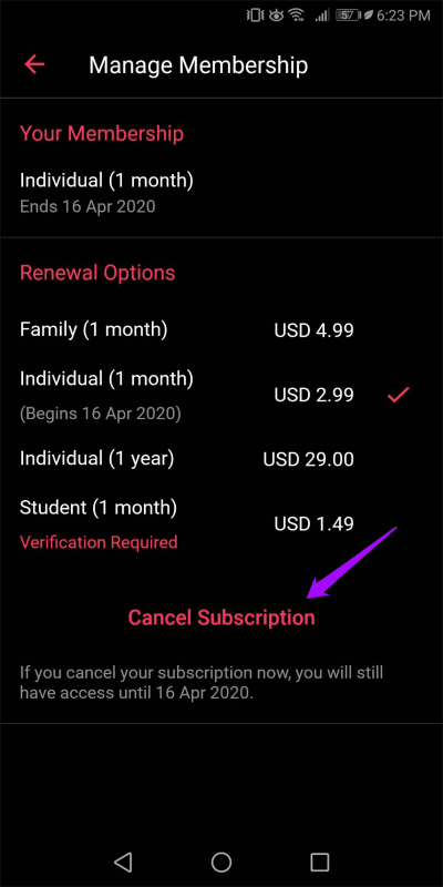 Apple-Music-Cancel-Subscription-14_4d470f76dc99e18ad75087b1b8410ea9 كيفية إلغاء اشتراك Apple Music على iPhone و Android