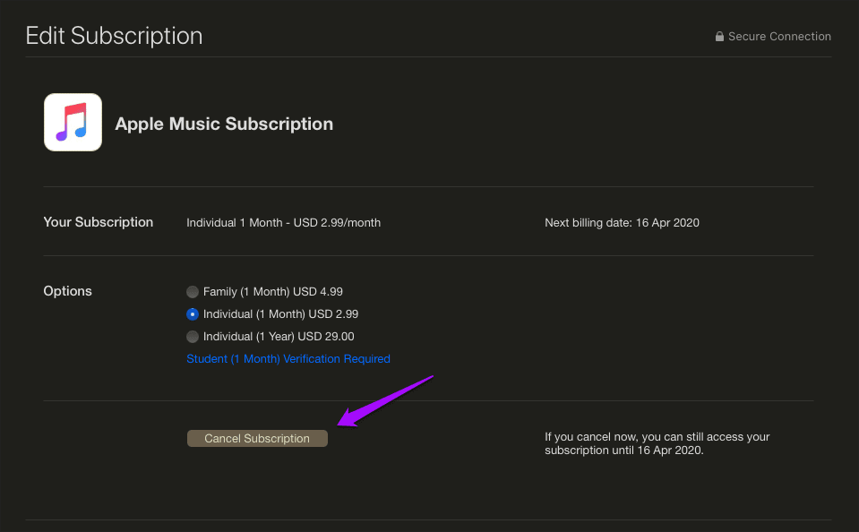 Apple-Music-Cancel-Subscription-19_4d470f76dc99e18ad75087b1b8410ea9 كيفية إلغاء اشتراك Apple Music على iPhone و Android