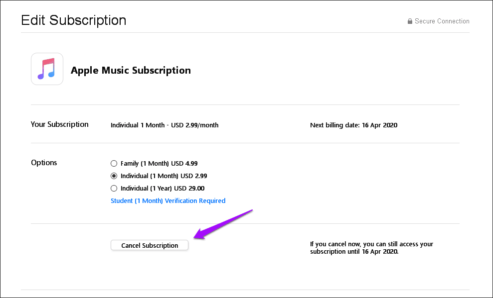 Apple-Music-Cancel-Subscription-30_4d470f76dc99e18ad75087b1b8410ea9 كيفية إلغاء اشتراك Apple Music على iPhone و Android