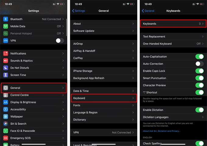 كيفية تغيير اللغة على لوحة مفاتيح iPhone - %categories