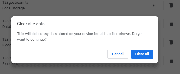 Click-on-‘Clear-All’ كيفية استخدام Gmail بدون انترنت في متصفحك