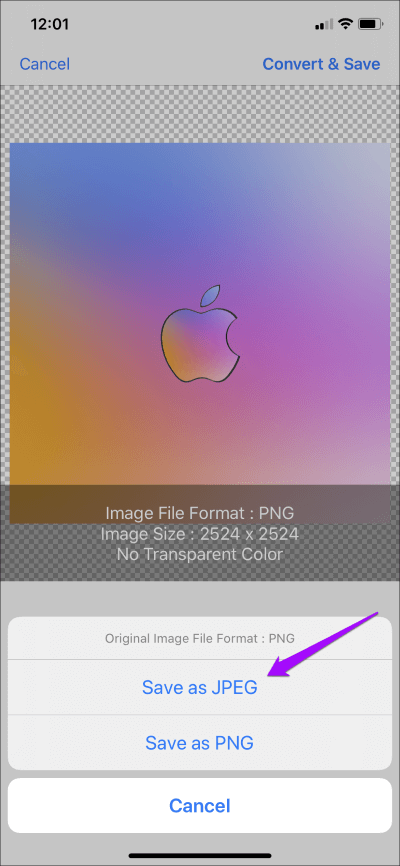 أفضل 4 طرق لتحويل PNG إلى JPG على iPhone و iPad - %categories