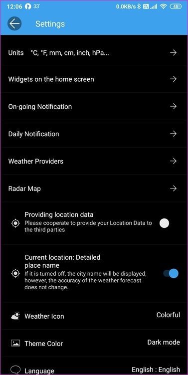 أفضل 5 بدائل لـ Dark Sky لنظام Android - %categories