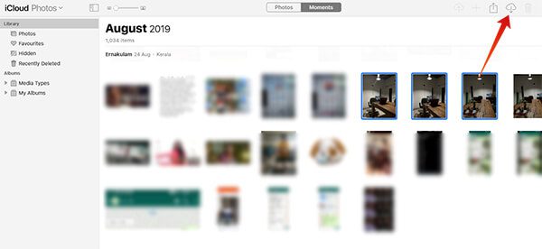 Download-Photos-from-iCloud-Photos كيفية نقل الصور دون فقدان الجودة - دليل كامل