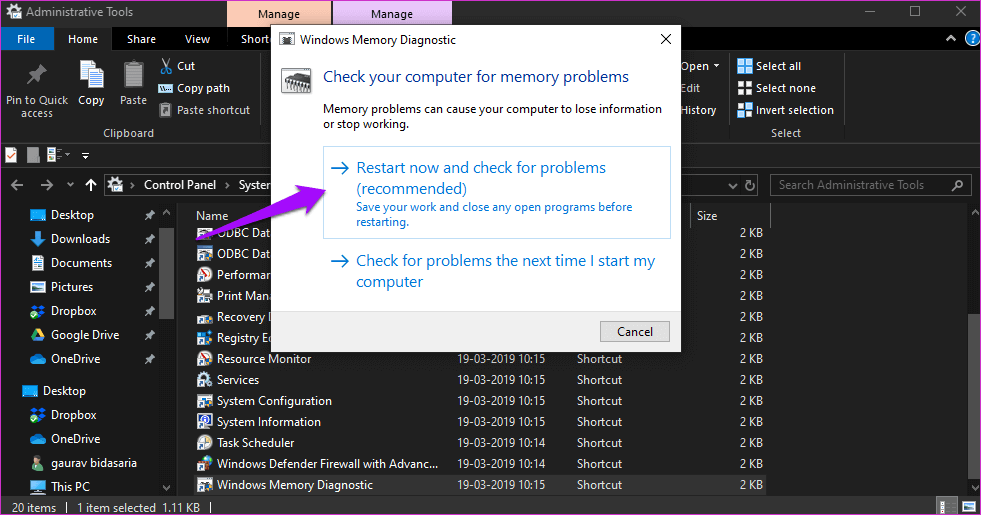 Fix-and-Open-Corrupted-Folder-and-Files-in-Windows-10-4_4d470f76dc99e18ad75087b1b8410ea9 كيفية إصلاح وفتح المجلدات والملفات التالفة في Win­dows 10