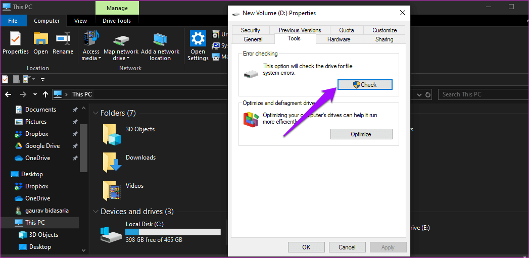Fix-and-Open-Corrupted-Folder-and-Files-in-Windows-10-6_4d470f76dc99e18ad75087b1b8410ea9 كيفية إصلاح وفتح المجلدات والملفات التالفة في Win­dows 10