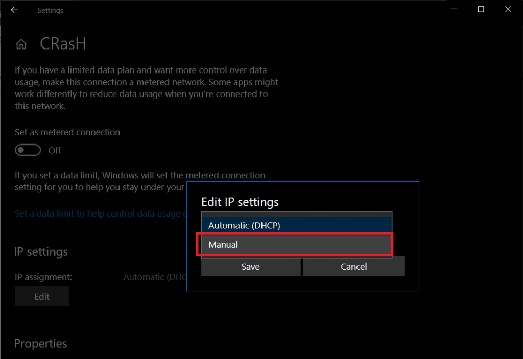 From-the-drop-down-that-appears-select-Manual-to-manually-switch-to-a-different-DNS-server-1024x703-1 كيفية التبديل إلى OpenDNS أو Google DNS على Windows
