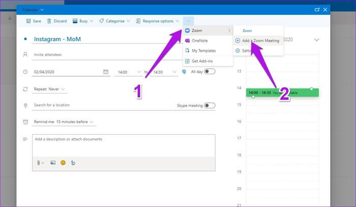 How-to-Add-Zoom-Meetings-to-Outlook-Calendar-5_935adec67b324b146ff212ec4c69054f كيفية إضافة اجتماعات Zoom إلى تقويم Outlook وتقويم Google