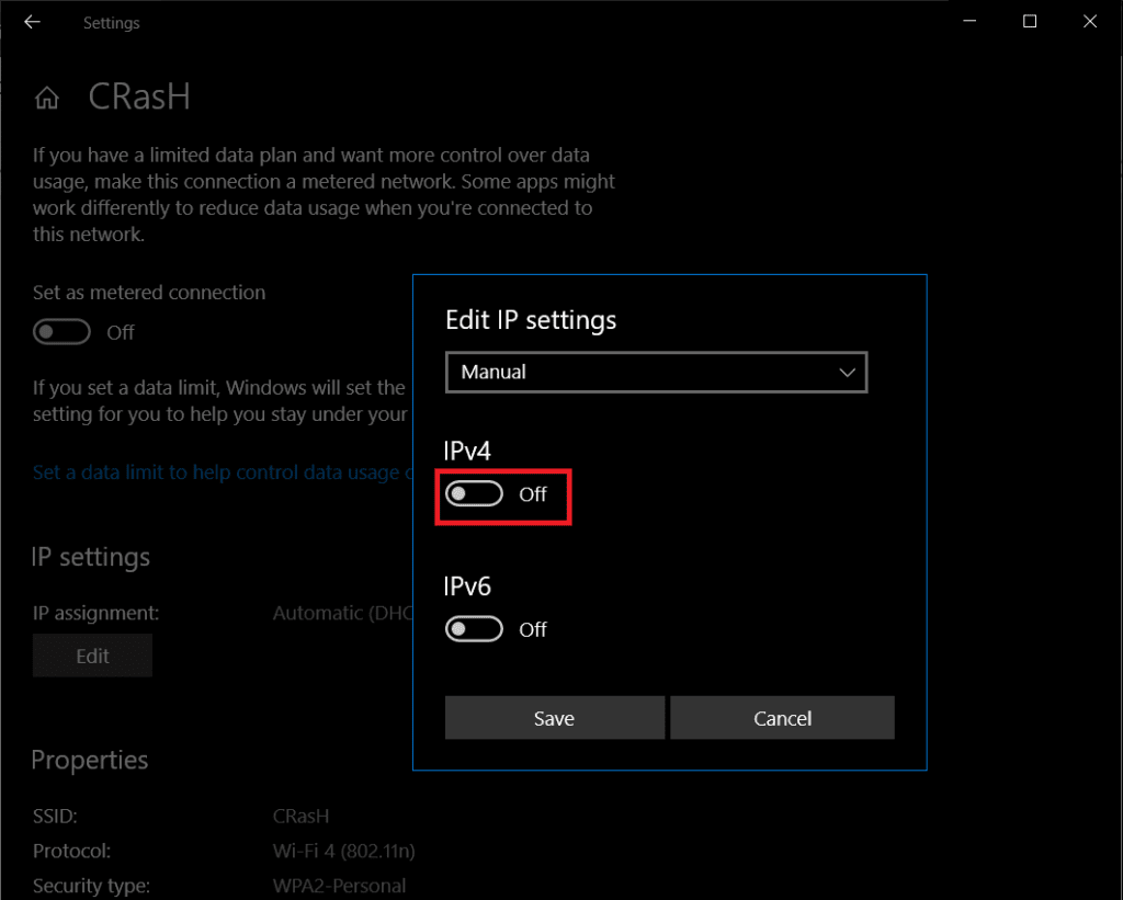 Now-toggle-on-the-IPv4-switch-by-clicking-on-the-icon-1024x821-1 كيفية التبديل إلى OpenDNS أو Google DNS على Windows
