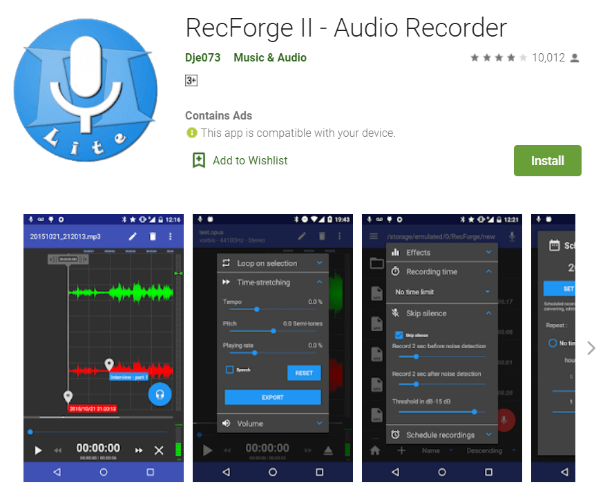 أفضل 10 تطبيقات تسجيل صوتي لنظام Android (2020) - %categories