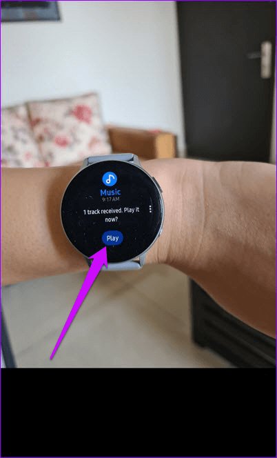 google music on galaxy watch