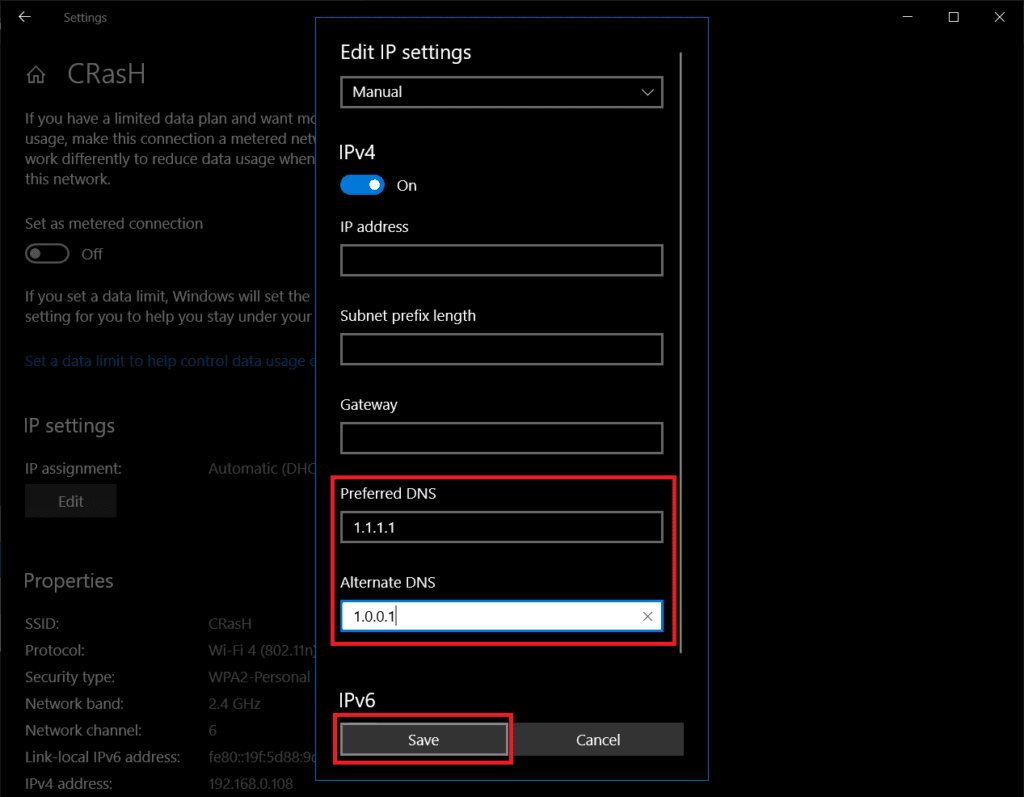 Type-the-IP-addresses-of-your-preferred-DNS-server-and-an-alternate-DNS-server-1024x797-1 كيفية التبديل إلى OpenDNS أو Google DNS على Windows