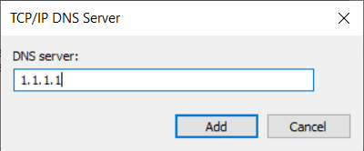Type-the-address-of-the-DNS-server-you-would-like-to-use كيفية التبديل إلى OpenDNS أو Google DNS على Windows