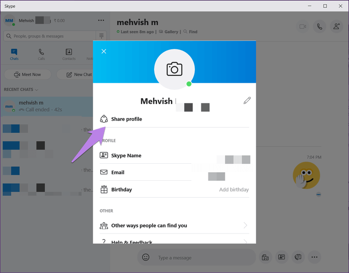 add-contacts-on-skype-using-live-id-11_935adec67b324b146ff212ec4c69054f كيفية إضافة جهات اتصال باستخدام معرف Skype Live على الكمبيوتر الشخصي والجوال