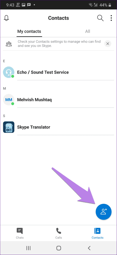 add-contacts-on-skype-using-live-id-8_4d470f76dc99e18ad75087b1b8410ea9 كيفية إضافة جهات اتصال باستخدام معرف Skype Live على الكمبيوتر الشخصي والجوال