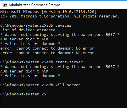 browse-Command-Prompt-as-an-administrator إصلاح هاتف Android غير معترف به على Windows 10