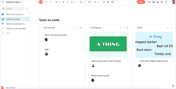 coda-template-2_935adec67b324b146ff212ec4c69054f أفضل 5 بدائل Trello لإدارة الفرق والمشاريع