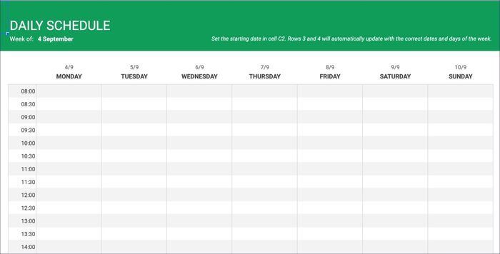 أفضل 9 قوالب لجداول بيانات Google Sheets للمعلمين - %categories