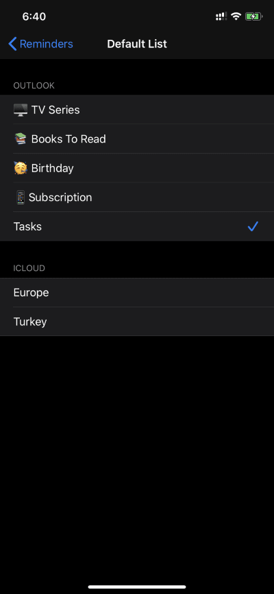 default-list_4d470f76dc99e18ad75087b1b8410ea9 كيفية إضافة مهام Outlook على iPhone وبعض الحيل الأخرى
