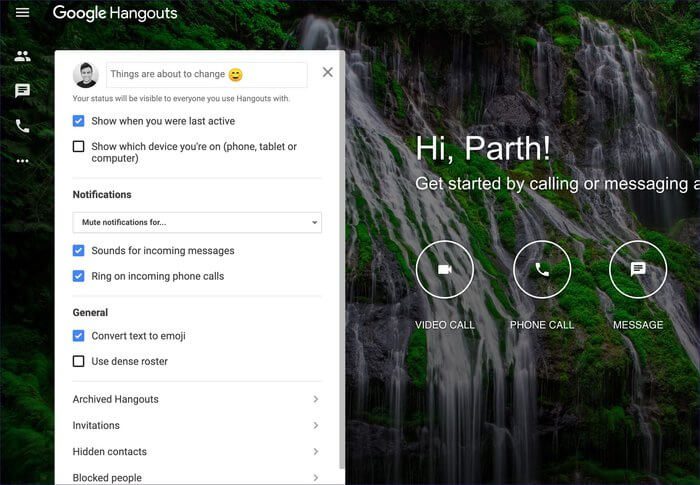 hangouts-settings_935adec67b324b146ff212ec4c69054f أفضل 11 اختصارات لوحة مفاتيح لـ Google Hangouts على نظامي التشغيل Windows و Mac