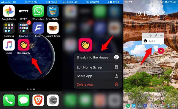 houseparty-tips-and-tricks-6 أفضل 8 نصائح وخدع Houseparty للمبتدئين
