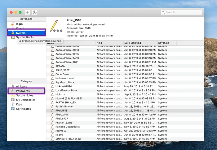 icloud-keychain_935adec67b324b146ff212ec4c69054f كيفية إظهار و عرض كلمات مرور Wi-Fi المحفوظة على الـ Mac
