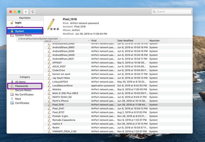 كيفية إظهار و عرض كلمات مرور Wi-Fi المحفوظة على الـ Mac - %categories