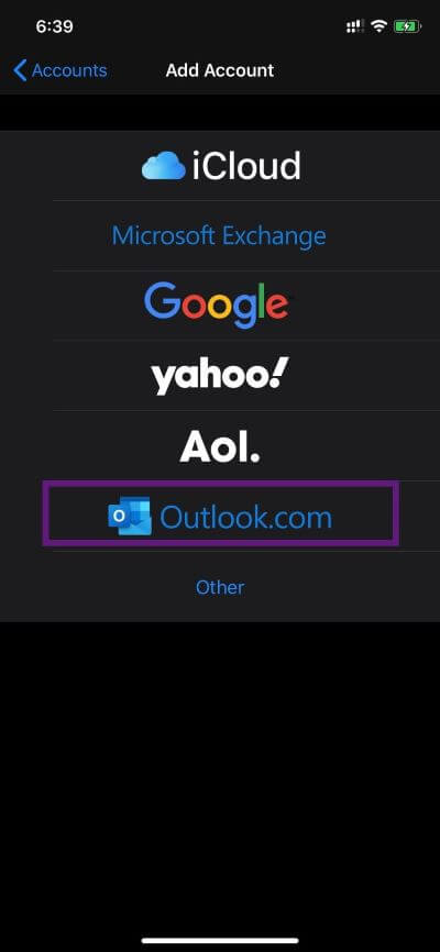 outlook-account_4d470f76dc99e18ad75087b1b8410ea9 كيفية إضافة مهام Outlook على iPhone وبعض الحيل الأخرى