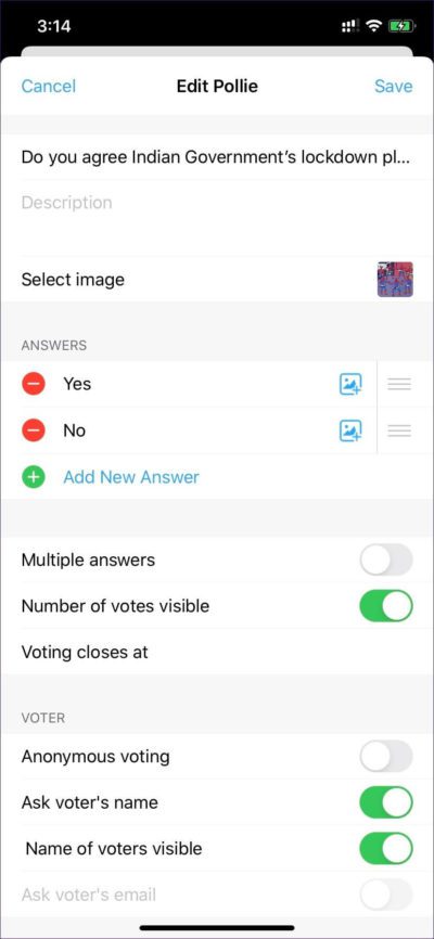 pollie-question_4d470f76dc99e18ad75087b1b8410ea9-e1586630419786 أفضل 5 تطبيقات لإنشاء استطلاعات للرأي على iOS و Android