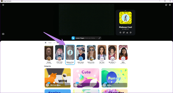 كيفية إضافة أو إزالة مرشحات Snapchat من Zoom Videos