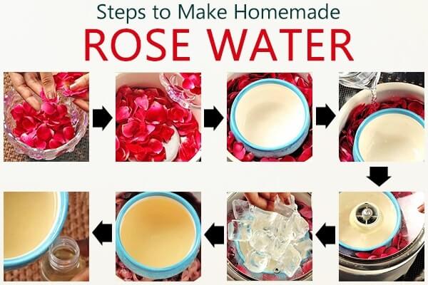 طريقة بسيطة لصنع ماء الورد النقي المنعش في المنزل - %categories