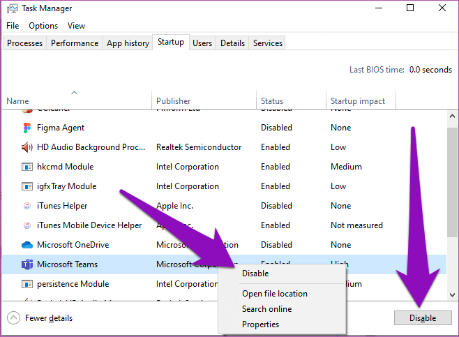 stop-microsoft-teams-starting-automatically-windows-10-09_4d470f76dc99e18ad75087b1b8410ea9 أفضل 3 طرق لإيقاف Microsoft Teams من البدء تلقائيًا على Windows 10