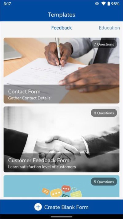 surveyheart-template_40dd5eab97016030a3870d712fd9ef0f-e1586630478438 أفضل 5 تطبيقات لإنشاء استطلاعات للرأي على iOS و Android